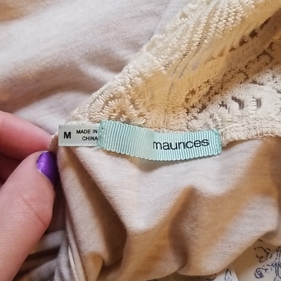 Maurices Floral V-Neck Tank Top - Picture 2 of 4